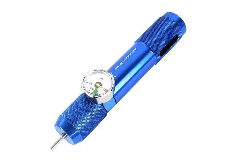 Co2 Adapter, til CO2 kapsel, m/manometer 1