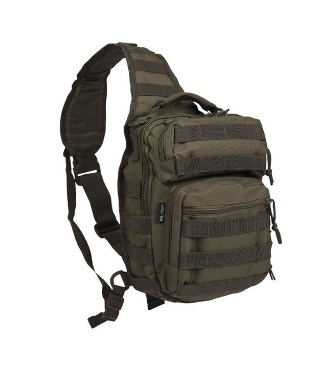 Rygtaske, 10 L, Oliven Grøn 1