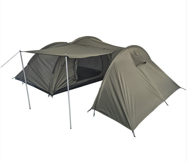 TELT 4 PERS. Med OPBEVARINGSRUM 2.50X4.20 M. 1