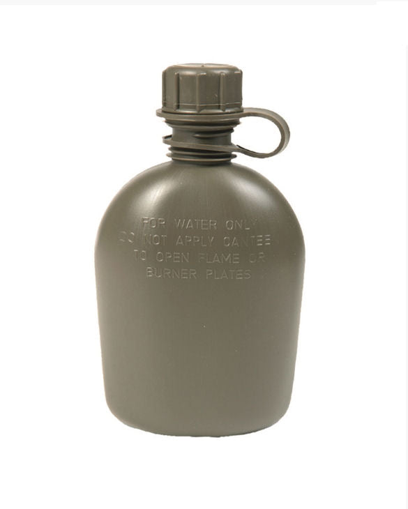 Drikkedunk, Plastik, Oliv grøn, 0,9L 1