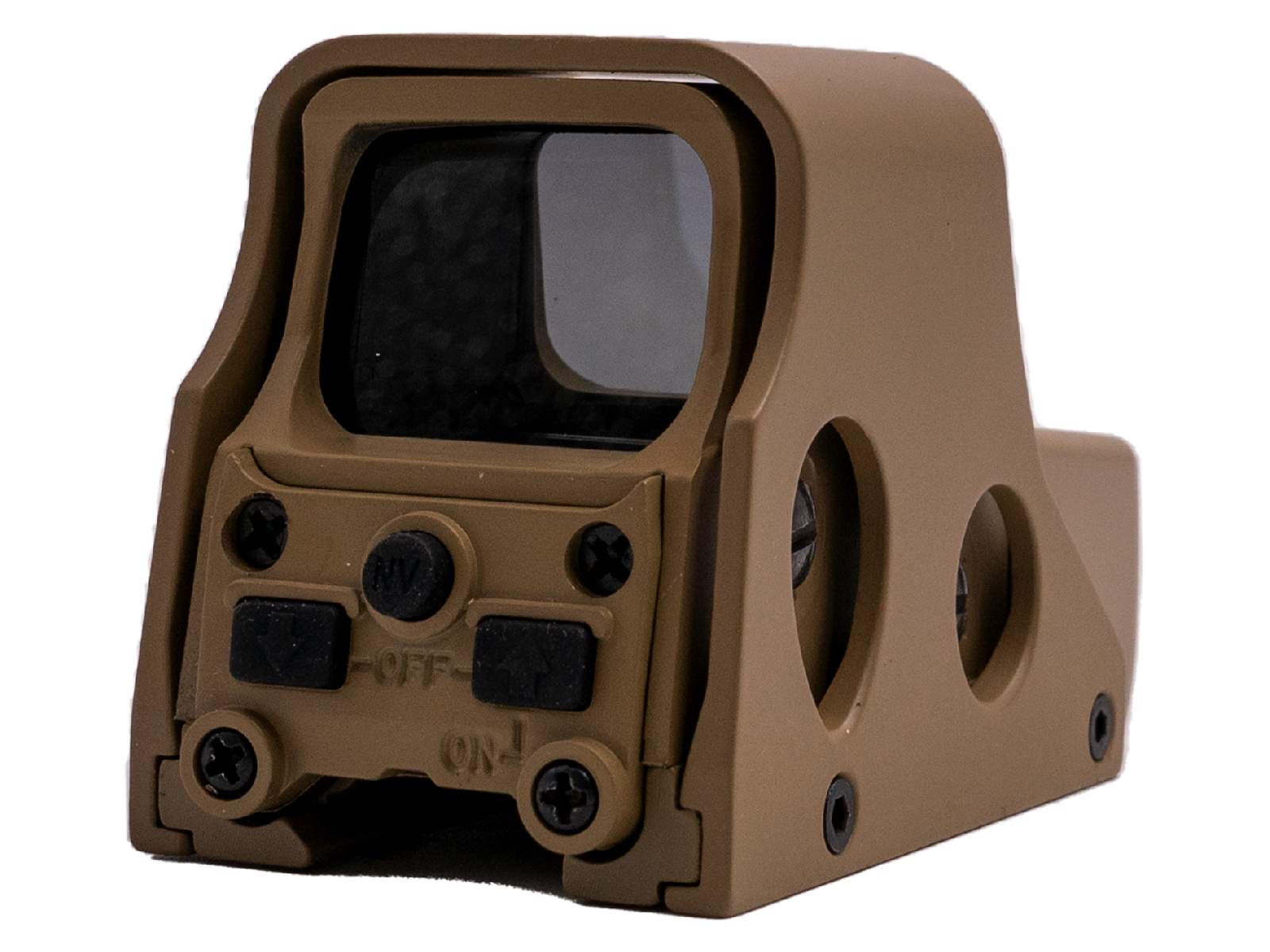 Compact CQB Tactical Red Dot Sight Scope, Tan 1