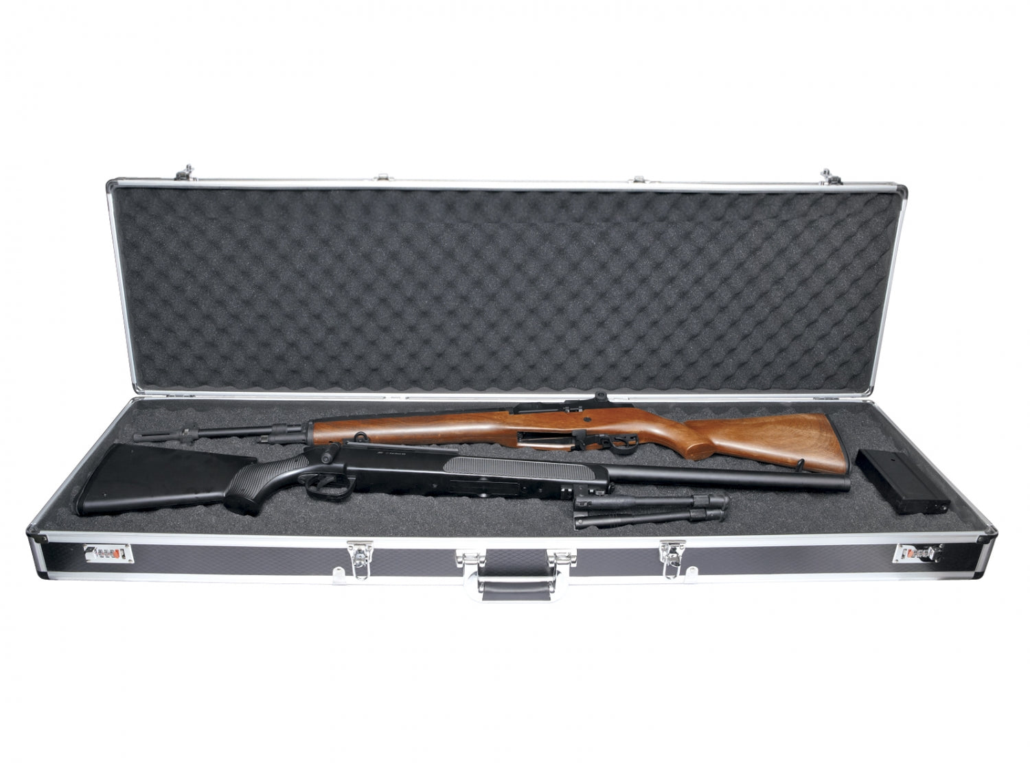 Gevær kuffert Alu. L:131 - H:13 - B:38, STRIKE 2