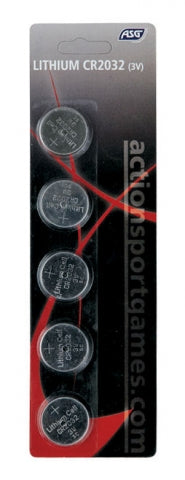 Batteri, Lithium CR2032, 3V, 5 stk. 1