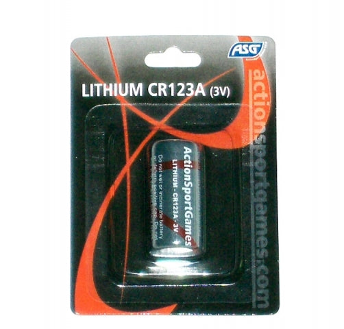 Batteri, Lithium, CR123A, 3V, 1 stk. 1