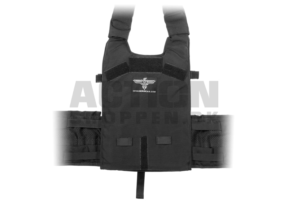 Invader Gear - 6094A-RS Plate Carrier Vest, Sort, str. one size 10