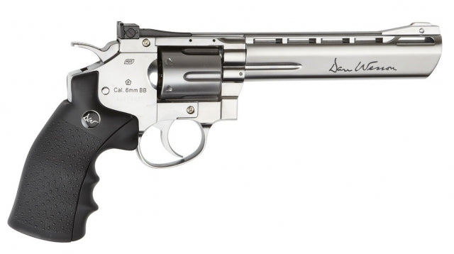 ASG - Dan Wesson 6" Revolver Sølv, GNB - Co2 2