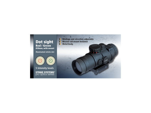 Dotsigte, rød/grøn, 21 mm rail 3