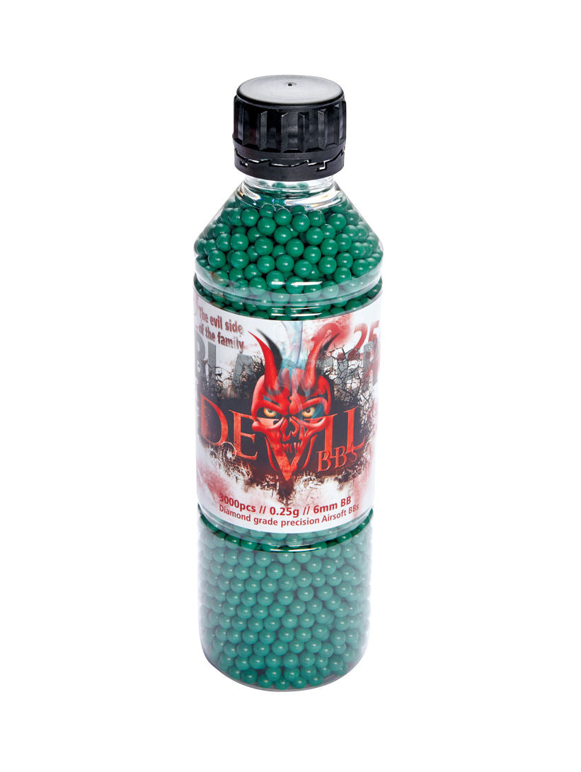 Blaster Devil - 0,25 gram 3000 stk. Grøn. 1