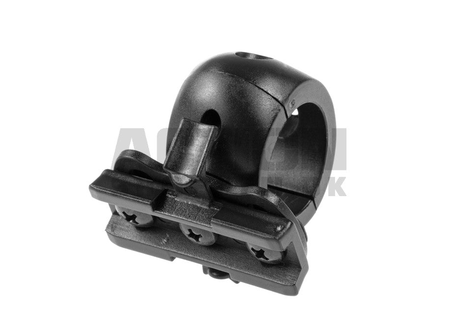 Single Clamp 1 Inch til Hjelm, Sort 2