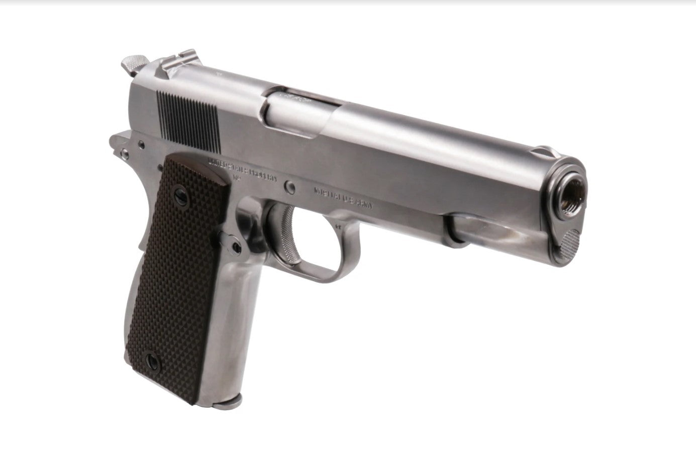 Cybergun - Colt 1911 silver, Full Metal, GBB - Co2 5