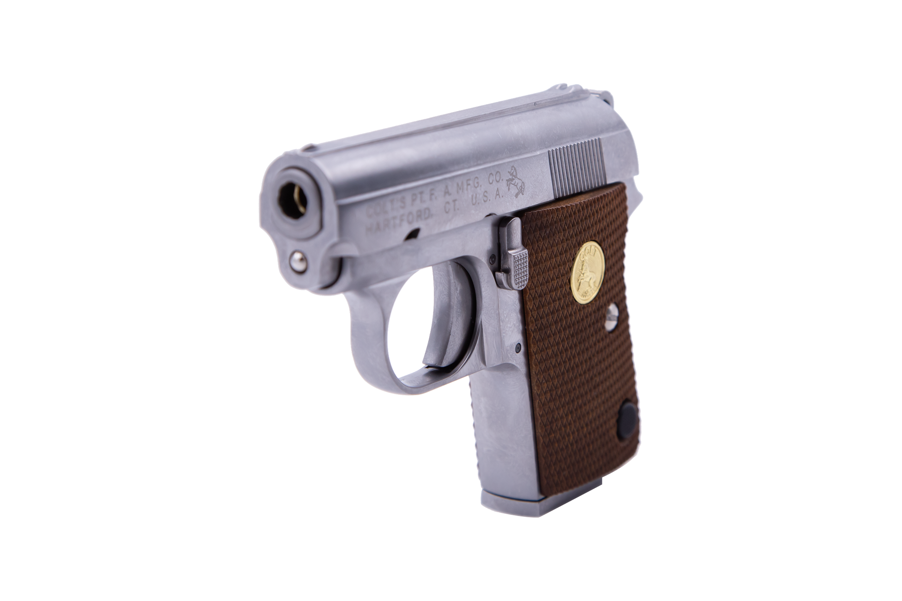 Cybergun - Colt Junior Sølv, Full Metal, GBB - Gas 3