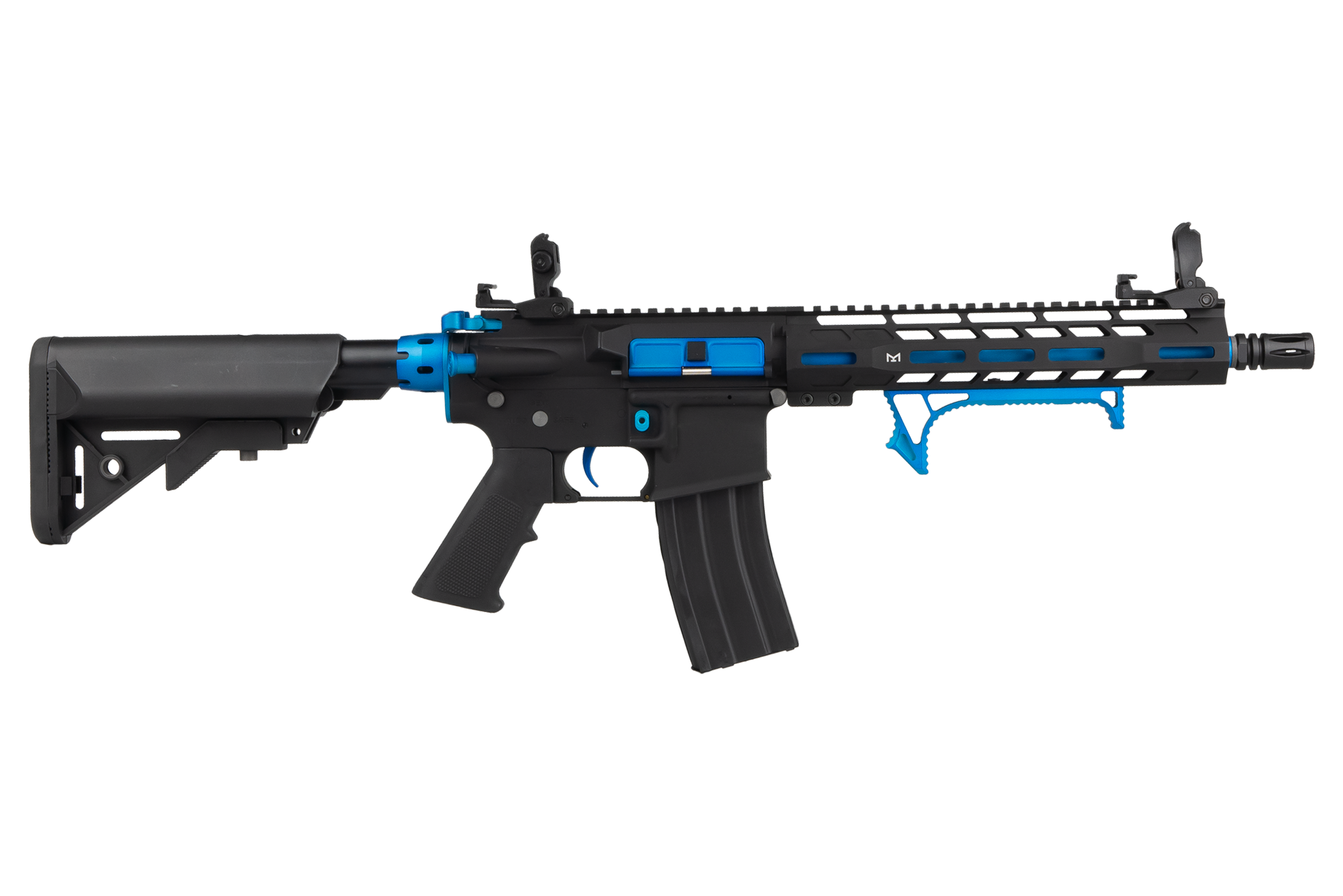Cybergun - Colt M4 Hornet Blue Fox Ed, Full metal, Blå/Sort 2