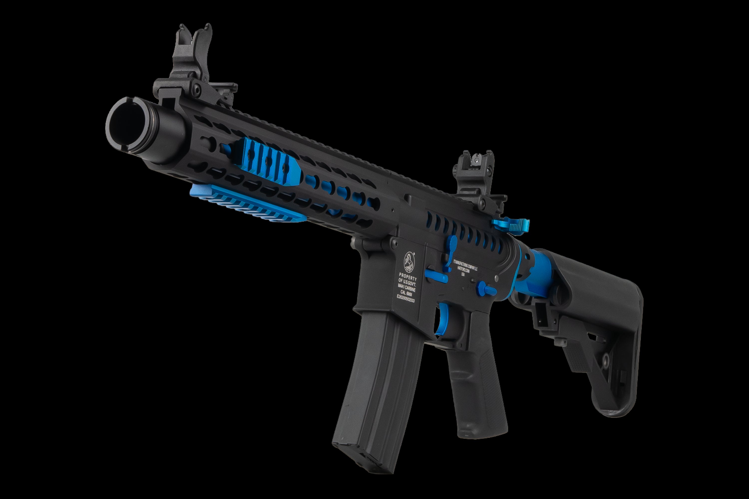 Cybergun - Blast Blue Fox Ed, Full metal, Blå/Sort 3