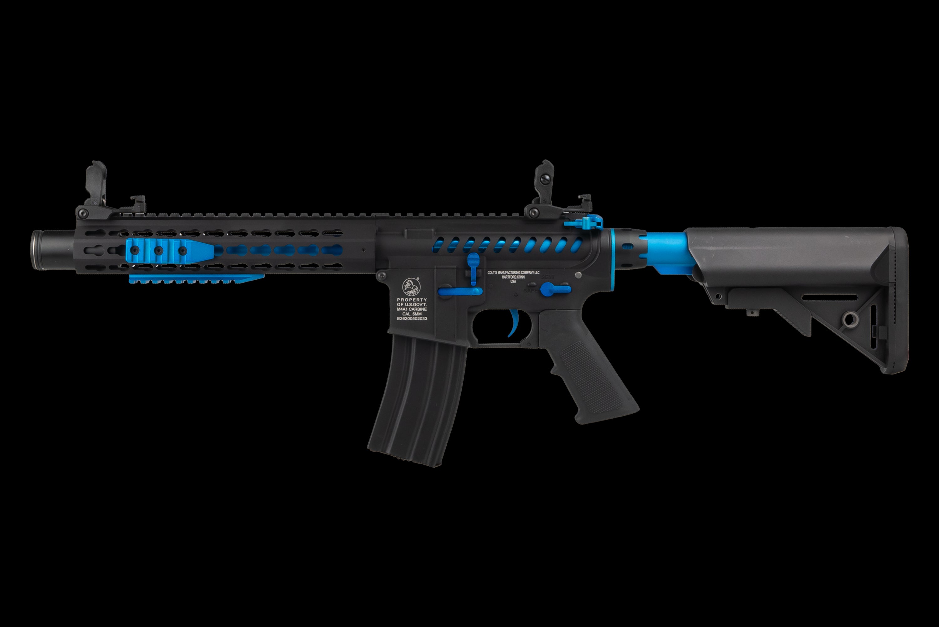 Cybergun - Blast Blue Fox Ed, Full metal, Blå/Sort 1