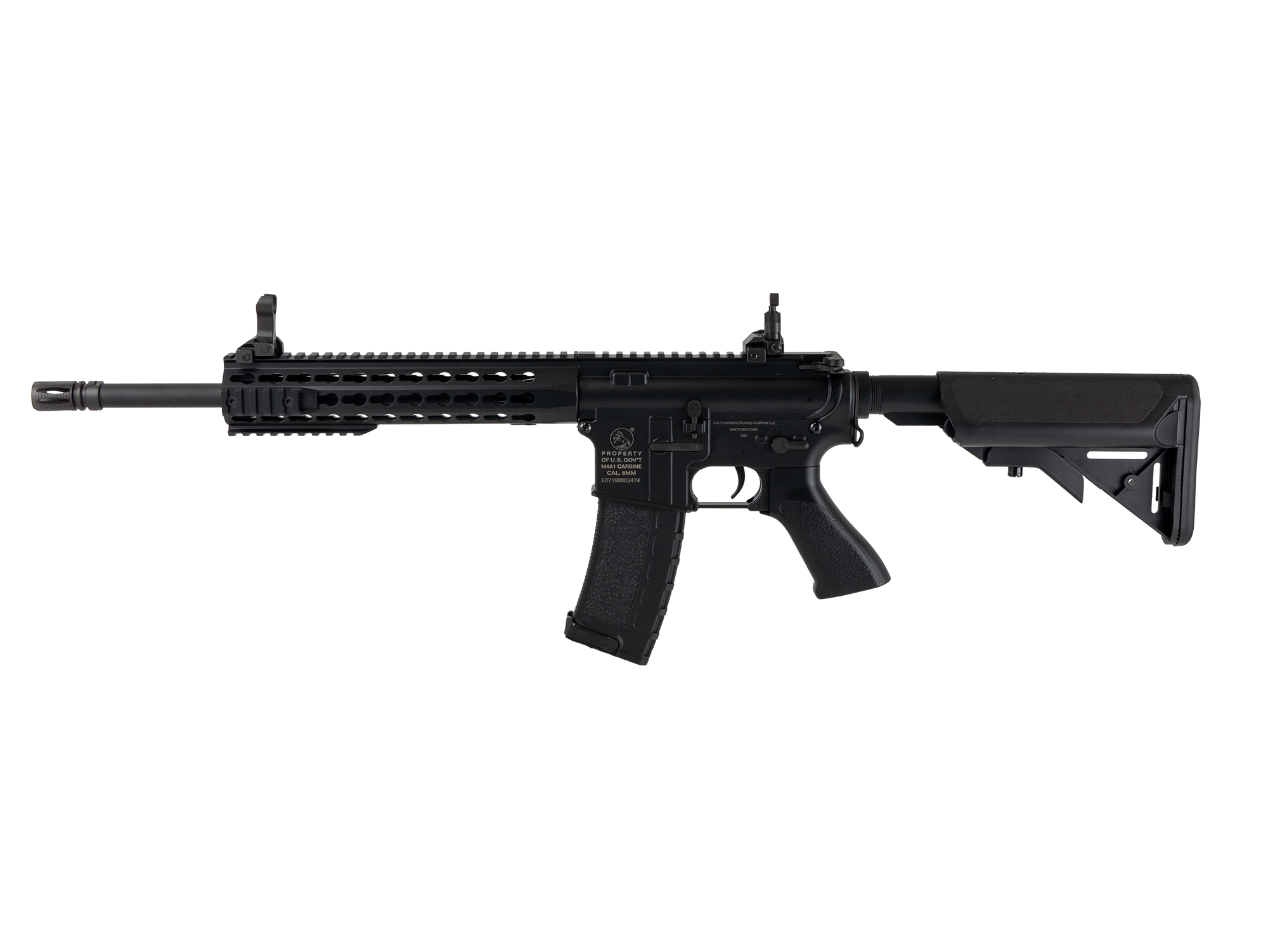 Cybergun - Colt M4 A1 keymod, Sort 1