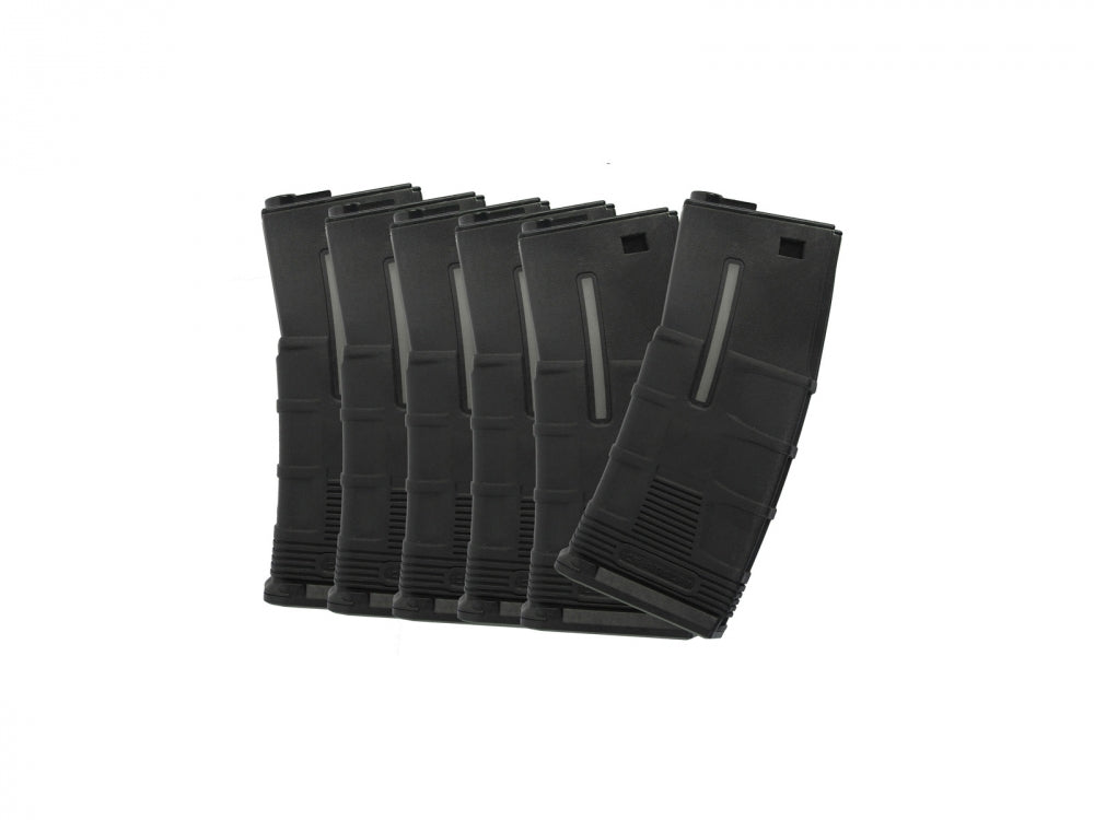 M4/M15/16, 120 skuds T Tactical magasin (6 stk) Sort 1