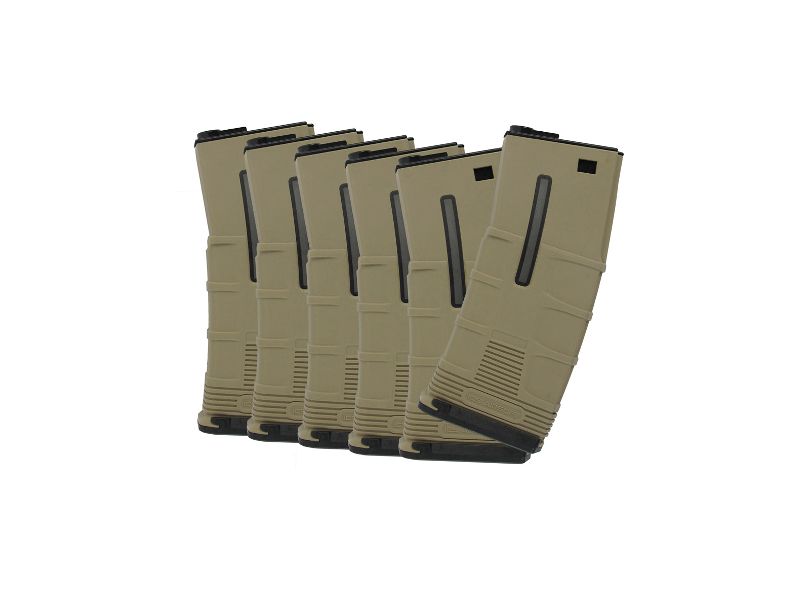 M4/M15/16, 120 skuds T Tactical magasin (6 stk) Tan 1