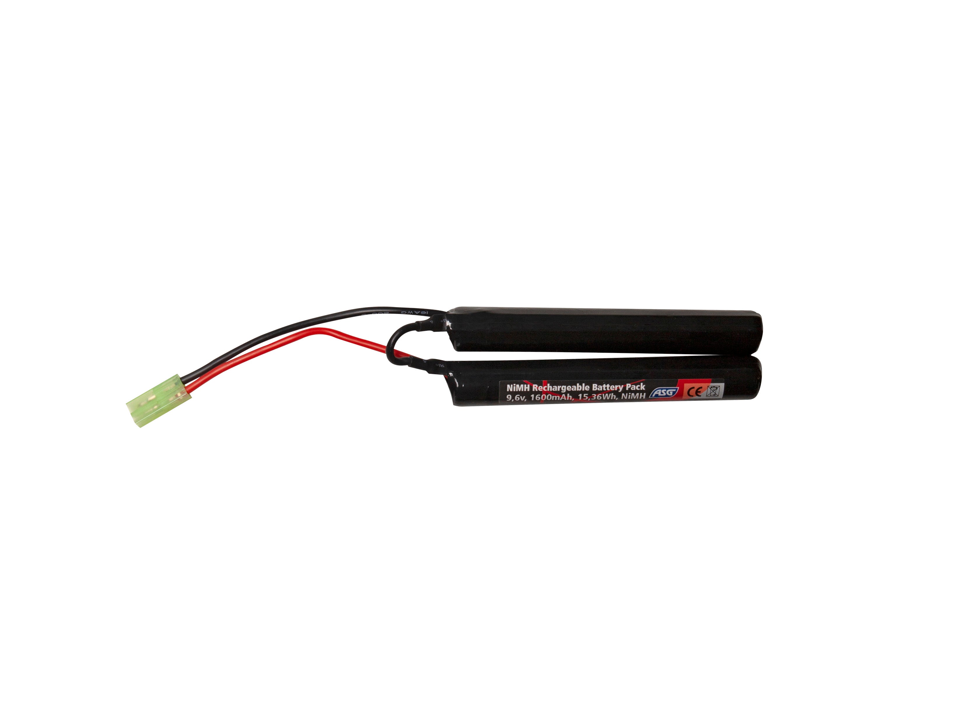 ASG - Batteri 9,6V 1600mah til crane stock 1
