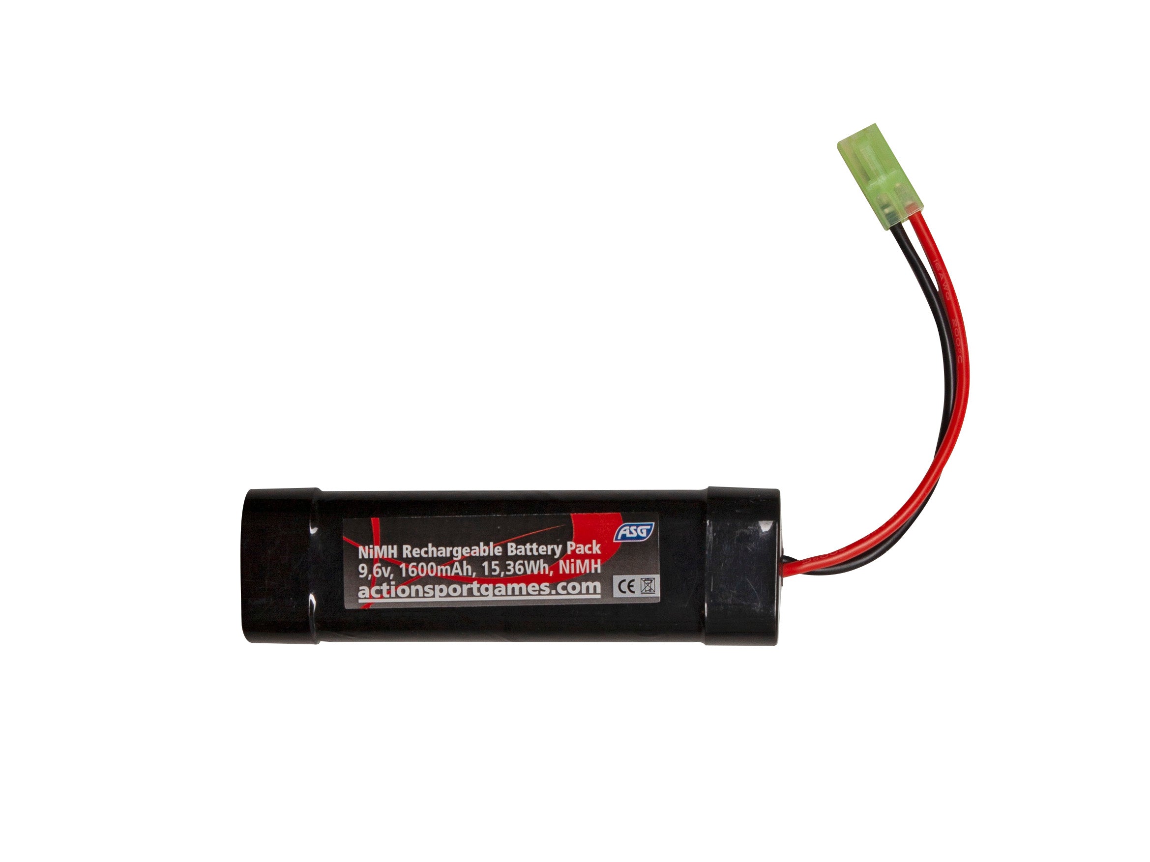 ASG - Batteri 9,6V 1600mAh 1