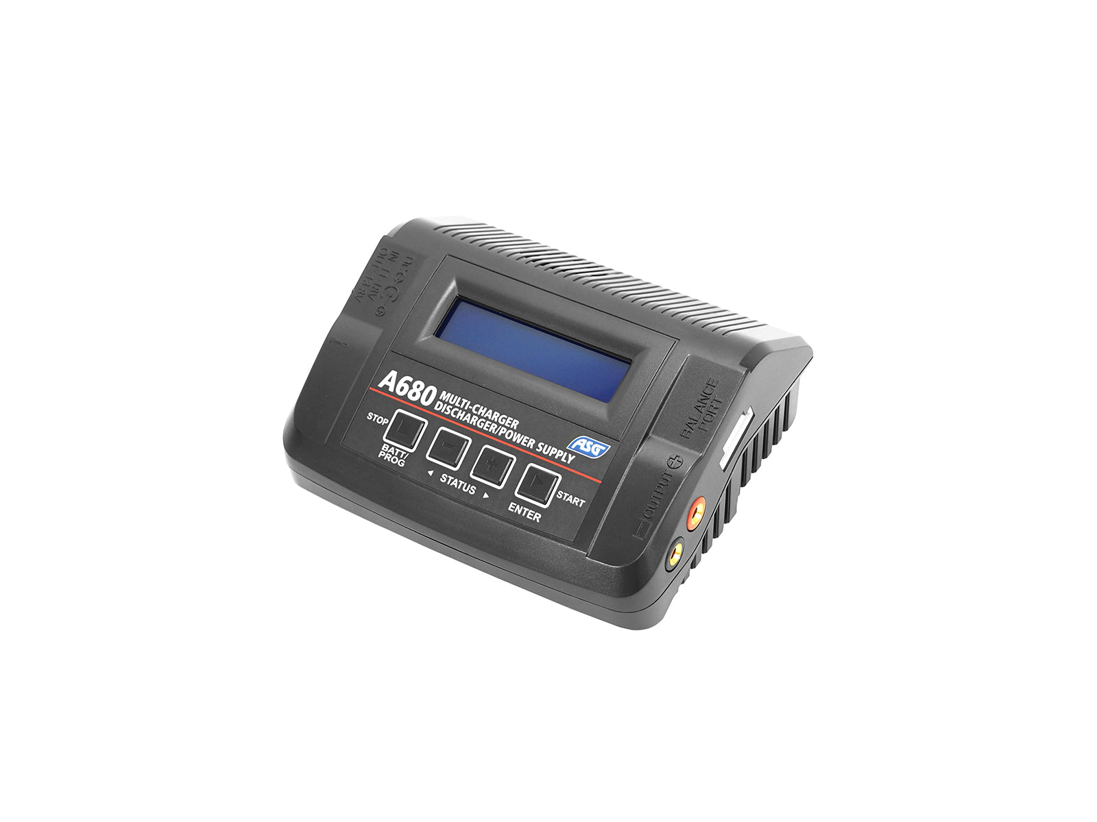 ASG - A680 Lader, LiPo, NiMH, NiCd, LiFe, LiHV Pb, EU-version 1