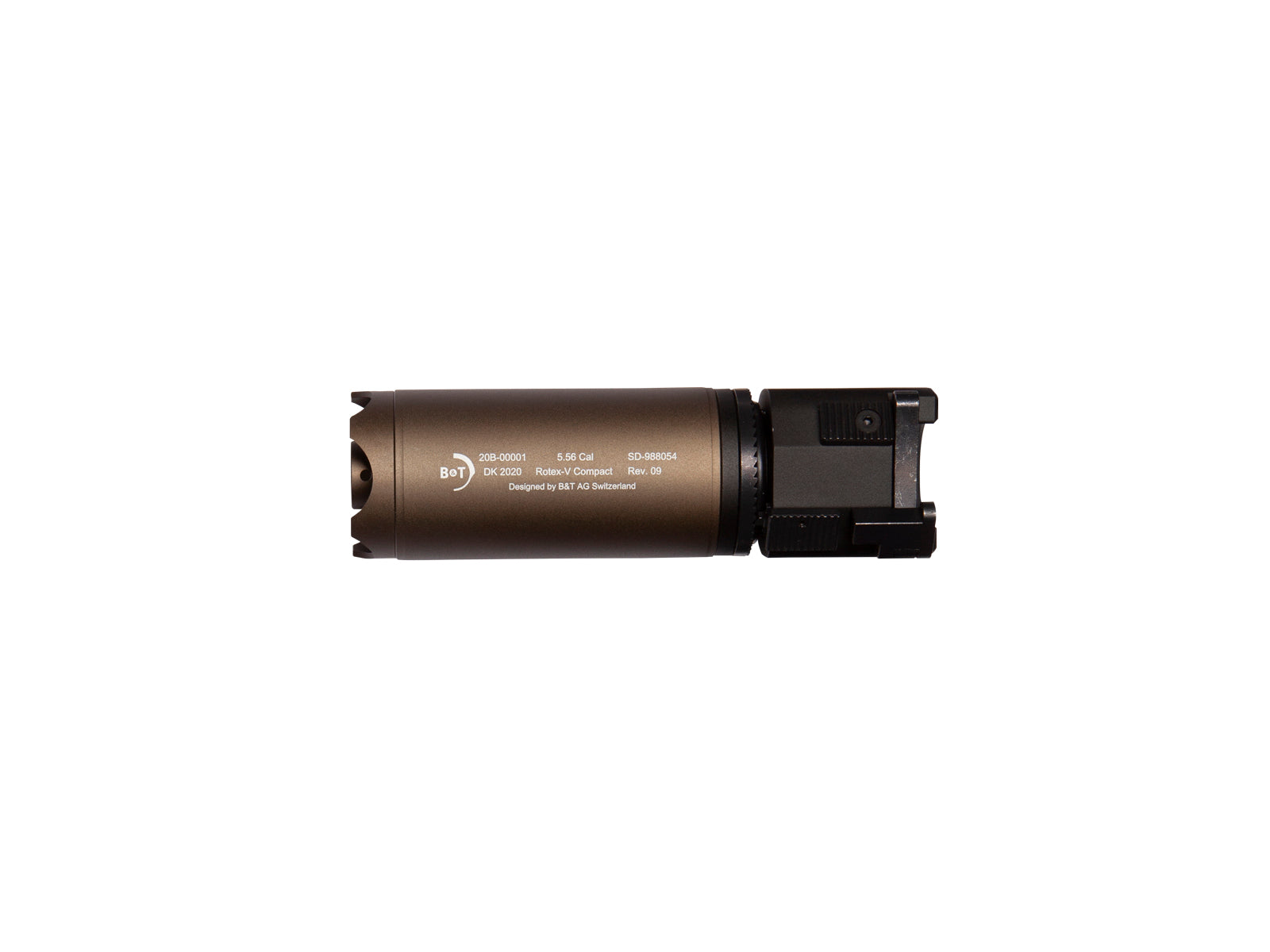 B&T Silencer Rotex-V Compact, Mud 2
