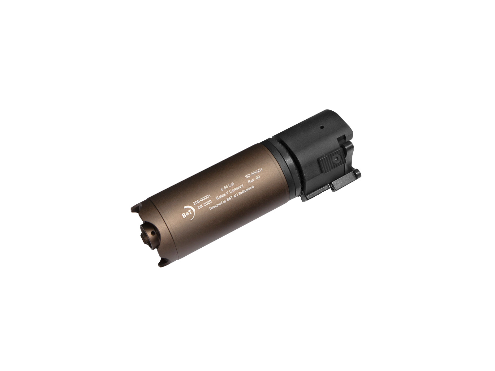 B&T Silencer Rotex-V Compact, Mud 1