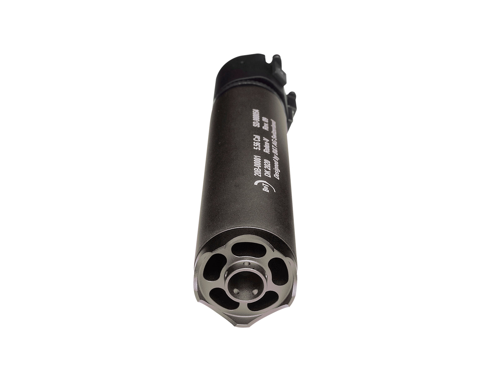 B&T Silencer Rotex-V 197mm, Grey 3