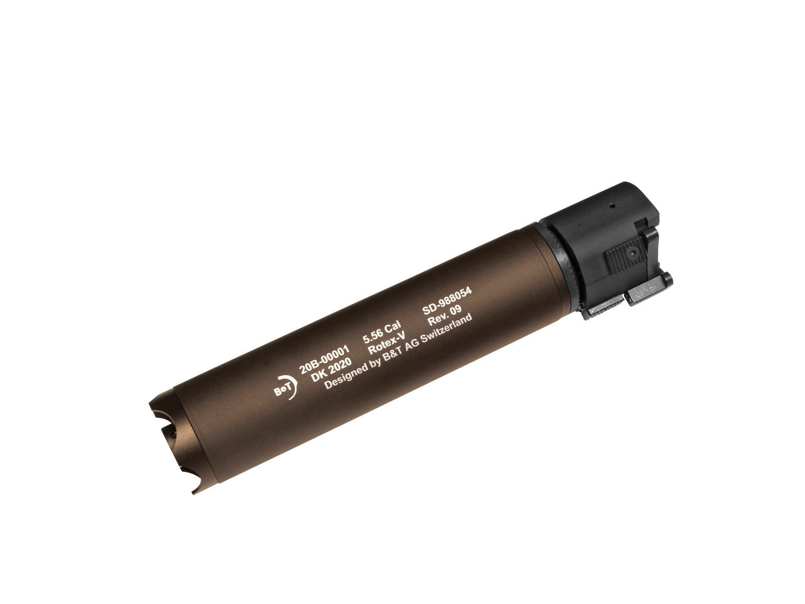 B&T Silencer Rotex-V 197mm, Mud 1