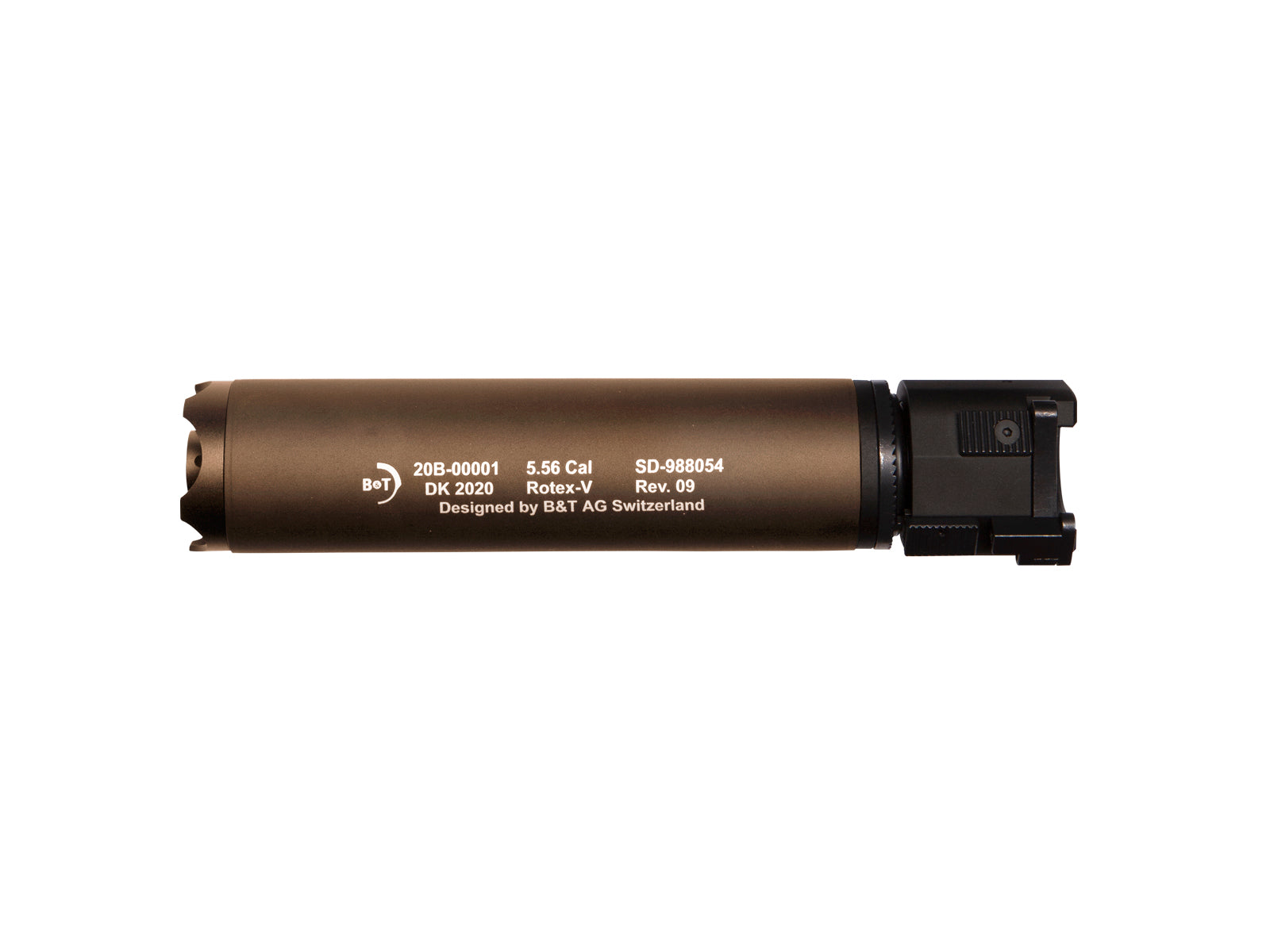 B&T Silencer Rotex-V 197mm, Mud 2