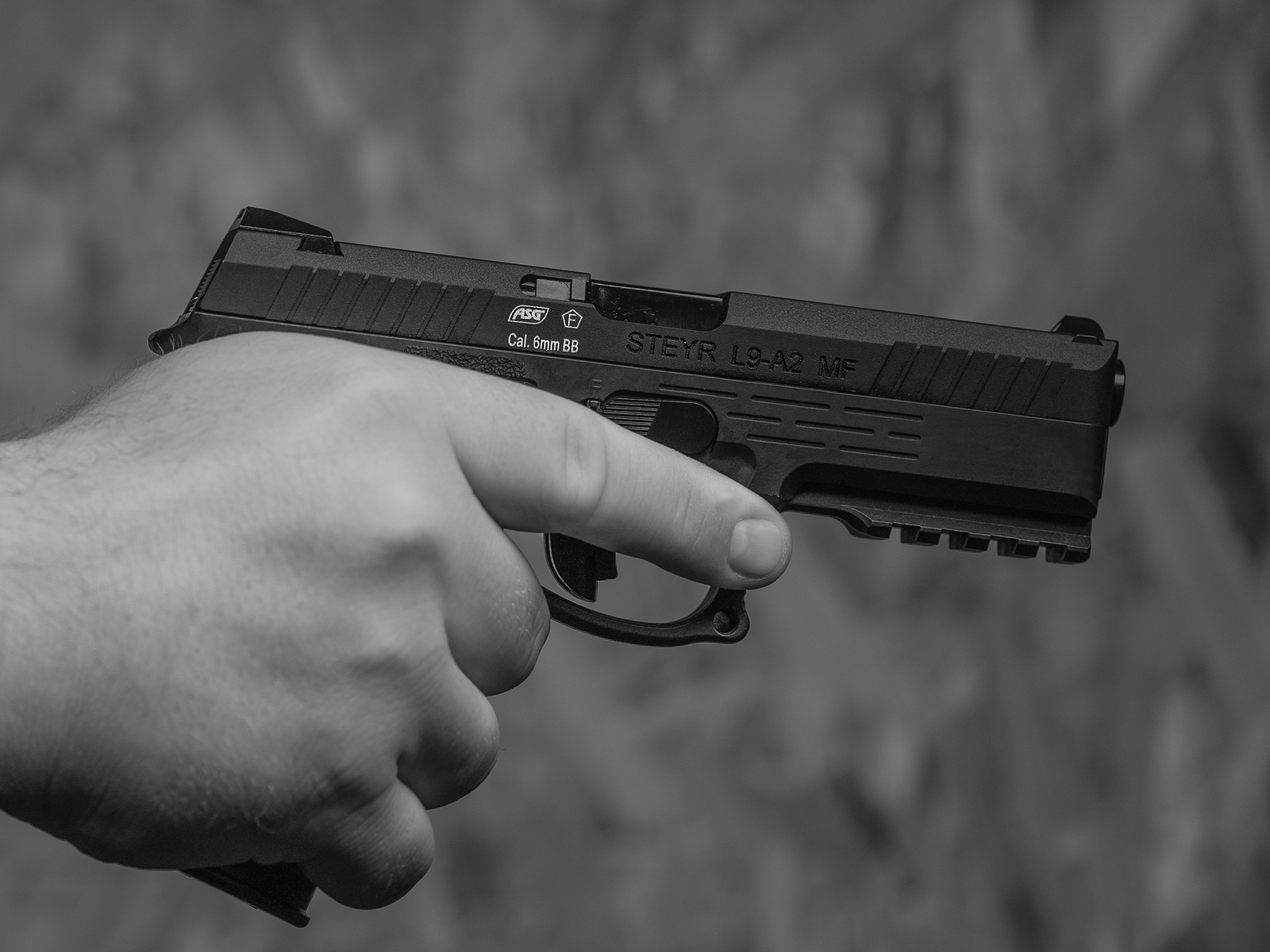 ASG - Steyr L9-A2, GBB - Co2 12