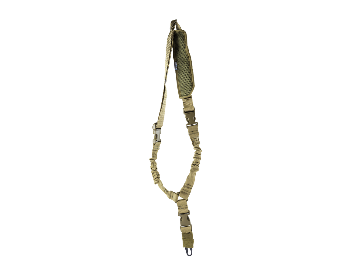 Strike Systems - Bærerem, Tactical Single-point Sling, hook, Coyote Brown
