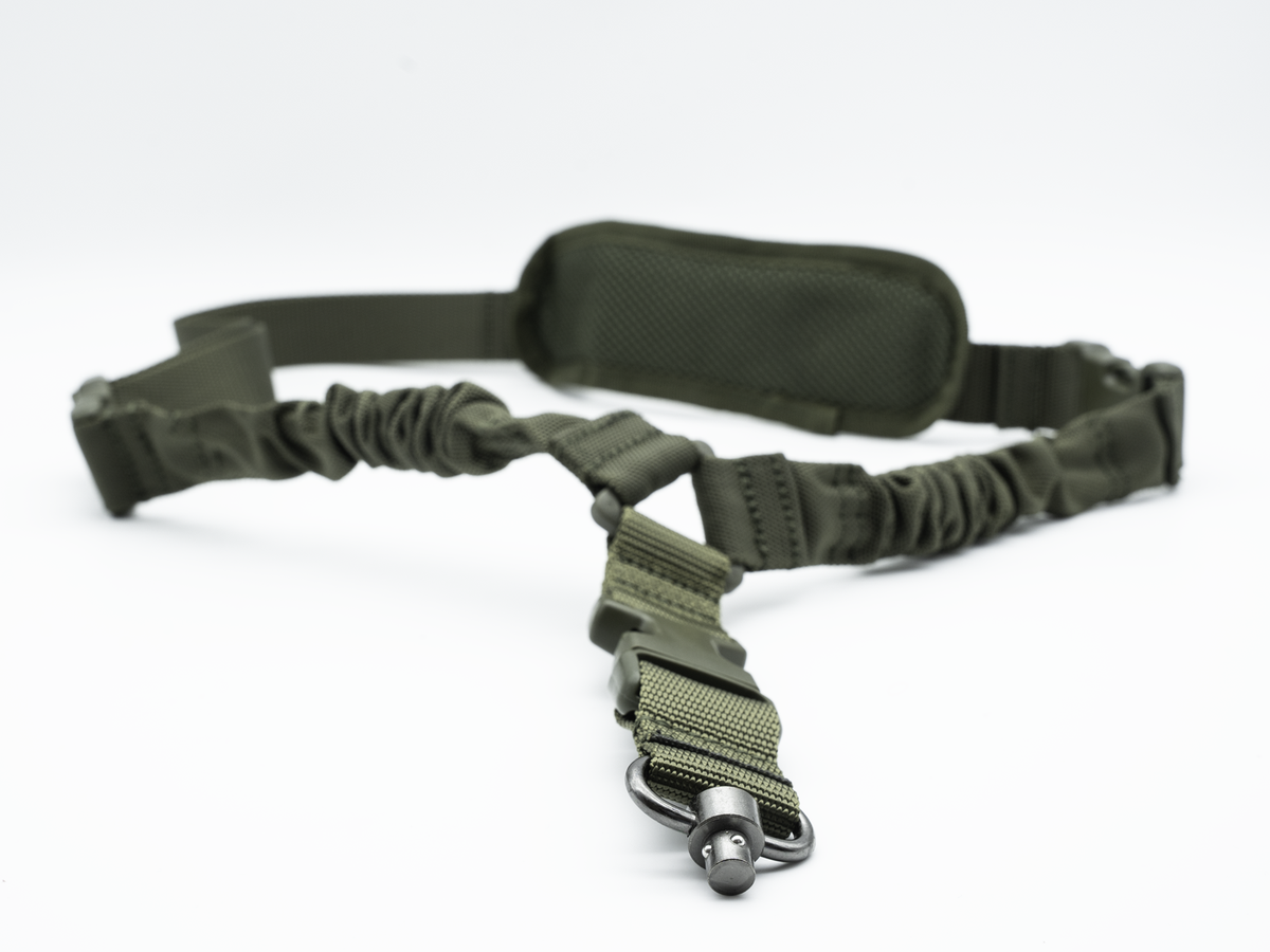 Strike Systems - Bærerem, Tactical Single-point Sling, QD - Olive Drab