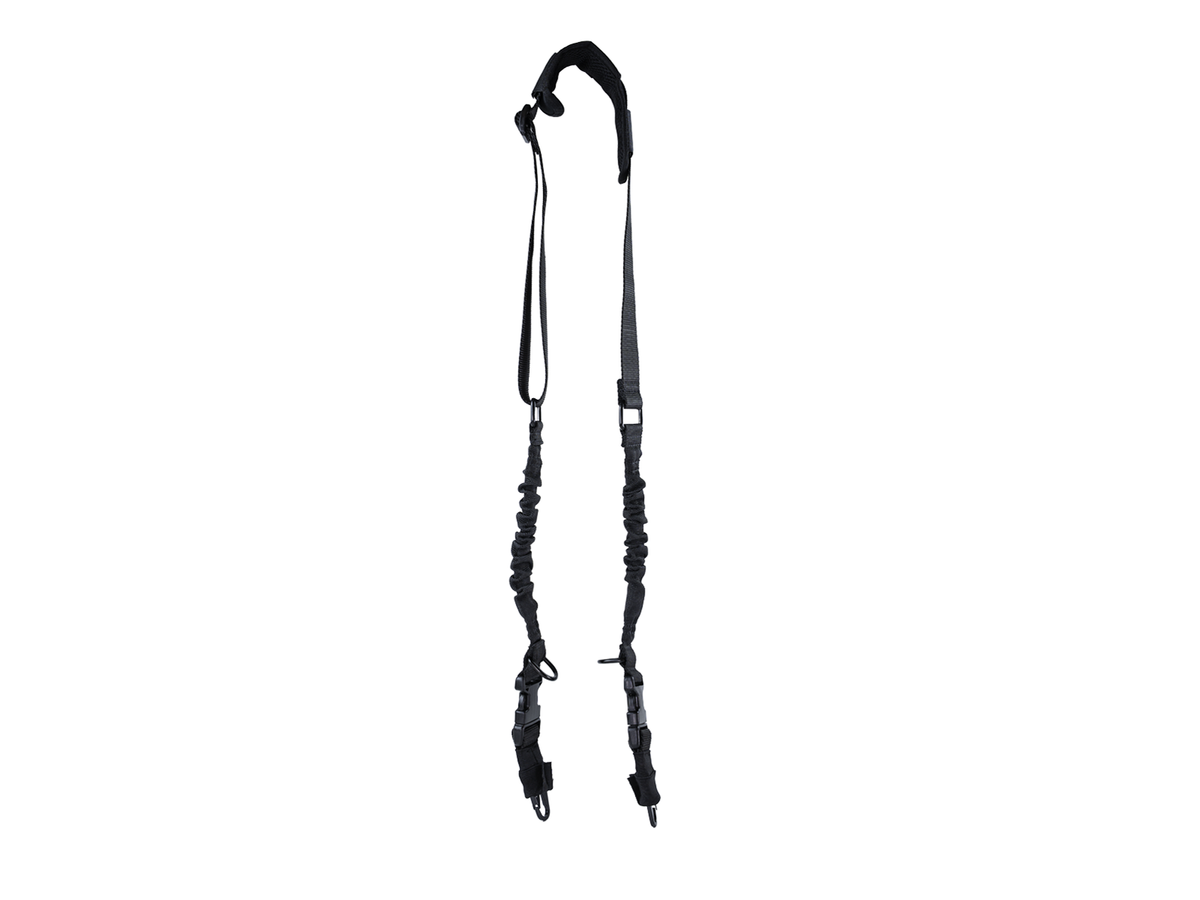 Strike Systems - Bærerem, Two-point Sling, hook - Sort