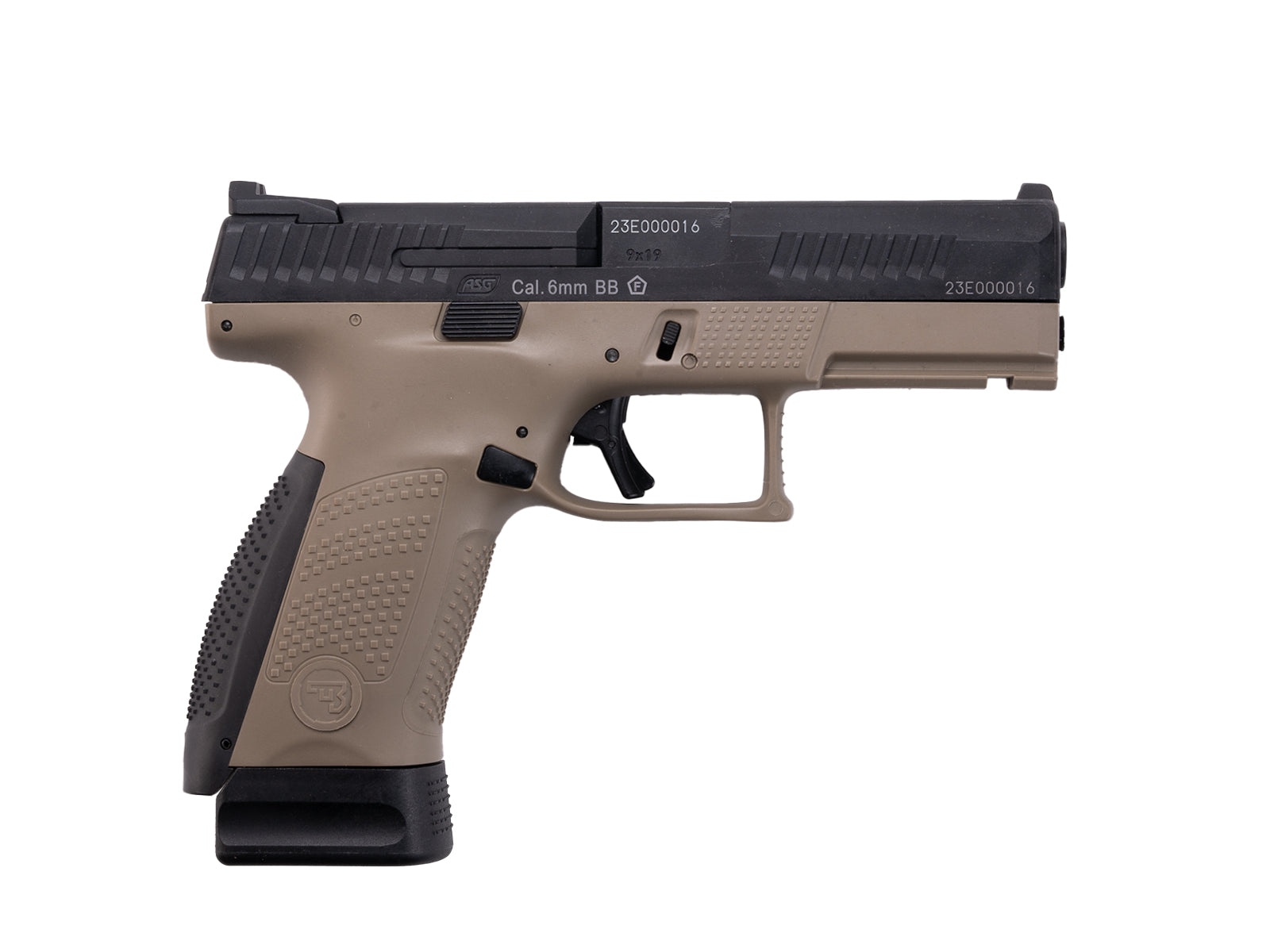 ASG - CZ P-10 C, Dual-Tone Sort/FDE, GBB - Co2 2