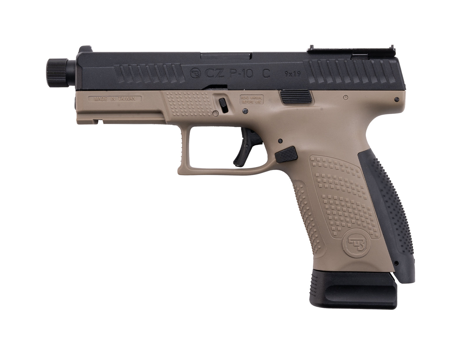 ASG - CZ P-10 C OR-OT, Dual-Tone Sort/FDE, GBB - Co2 1