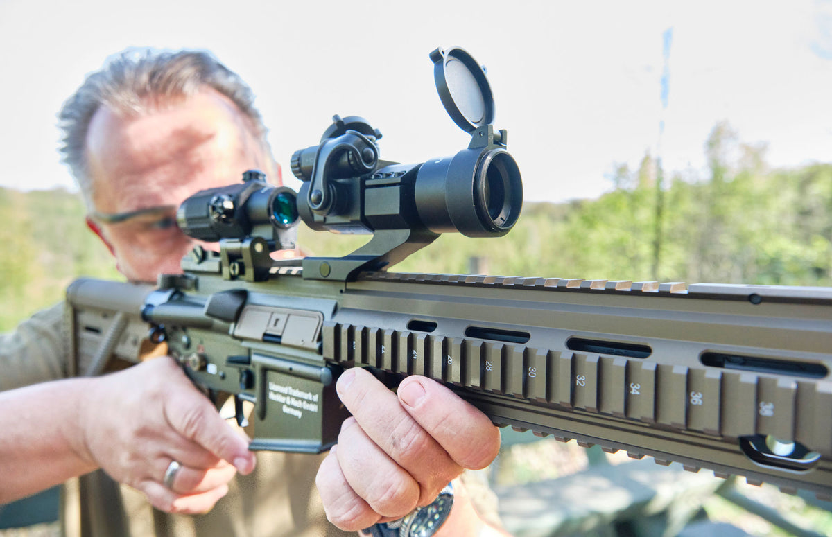 Umarex MPS 3 Dot sight & 3x magnifier, 20 mm montagefod