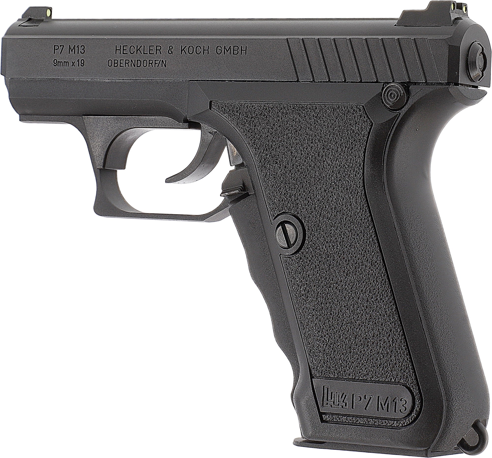 Umarex - Heckler & Koch P7 M13, Sort, GBB - Gas