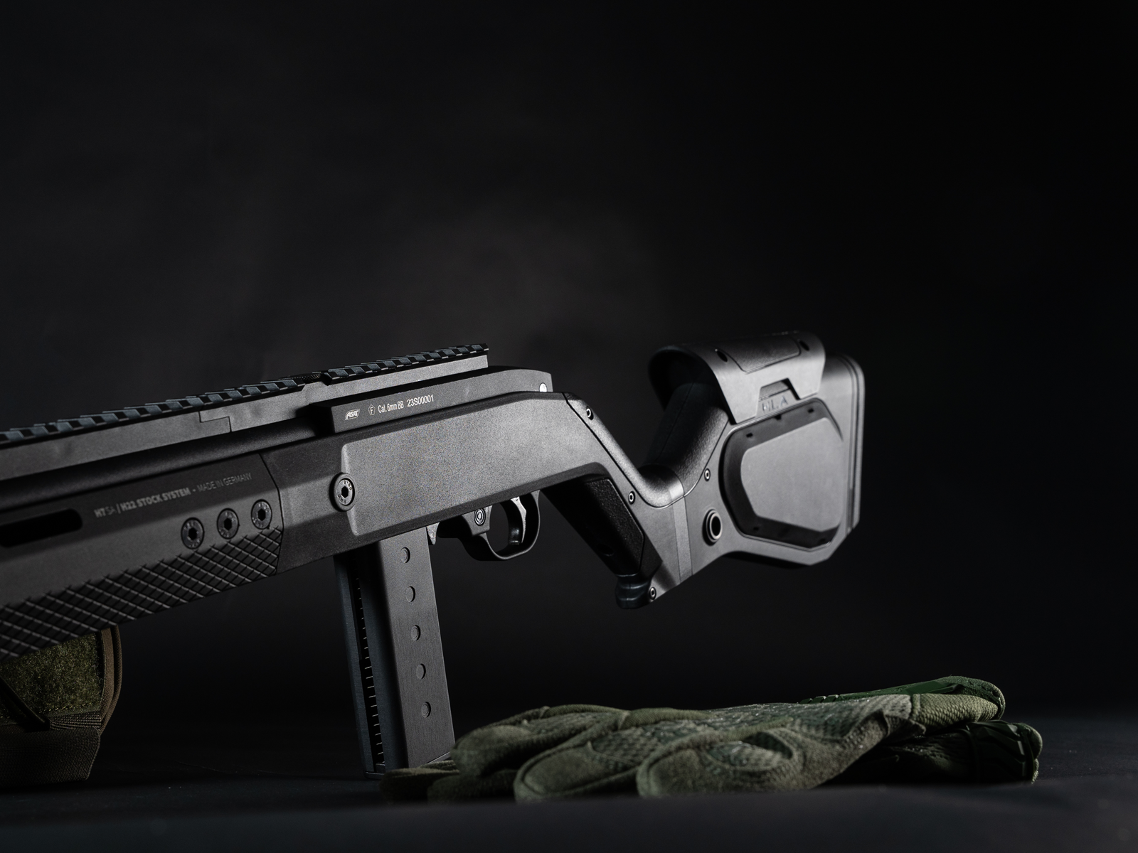 ASG - Hybrid Series H-22 STC, Inkl kuffert, Sort, GBB, Gas 8