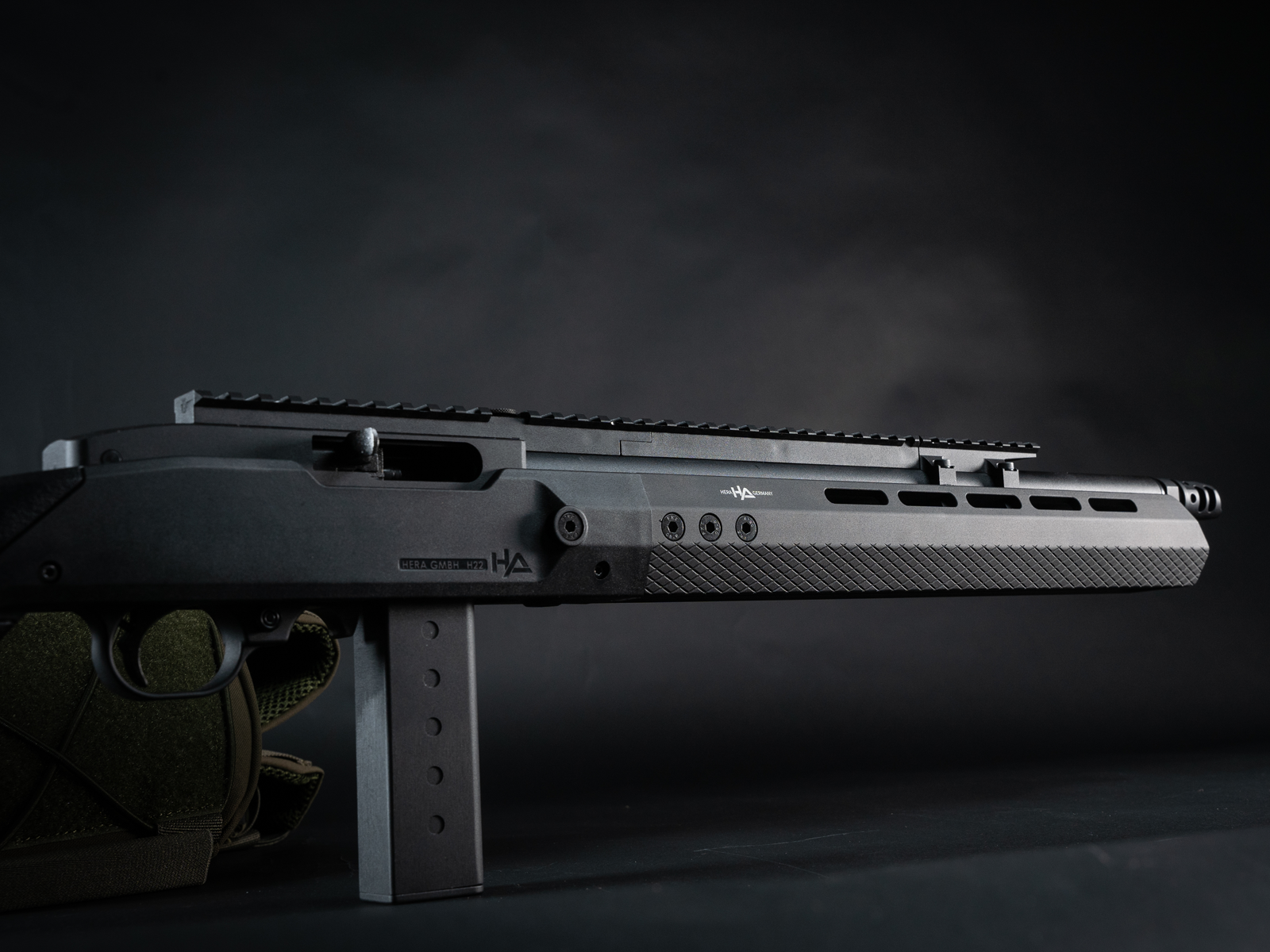 ASG - Hybrid Series H-22 STC, Inkl kuffert, Sort, GBB, Gas 10