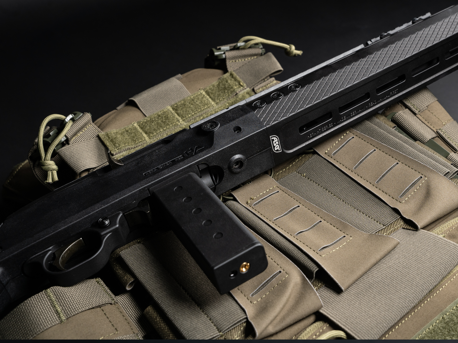 ASG - Hybrid Series H-22 STC, Inkl kuffert, Sort, GBB, Gas 11