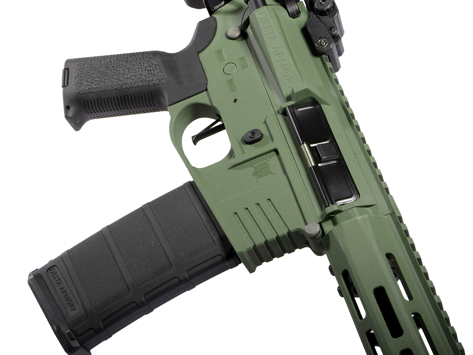 Delta Armory - M4 AR15 M-LOK 8", SportLine, Oliven