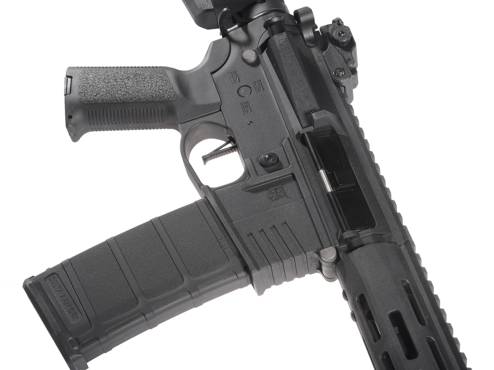 Delta Armory - M4 AR15 M-LOK 10" Charlie, SportLine, Sort