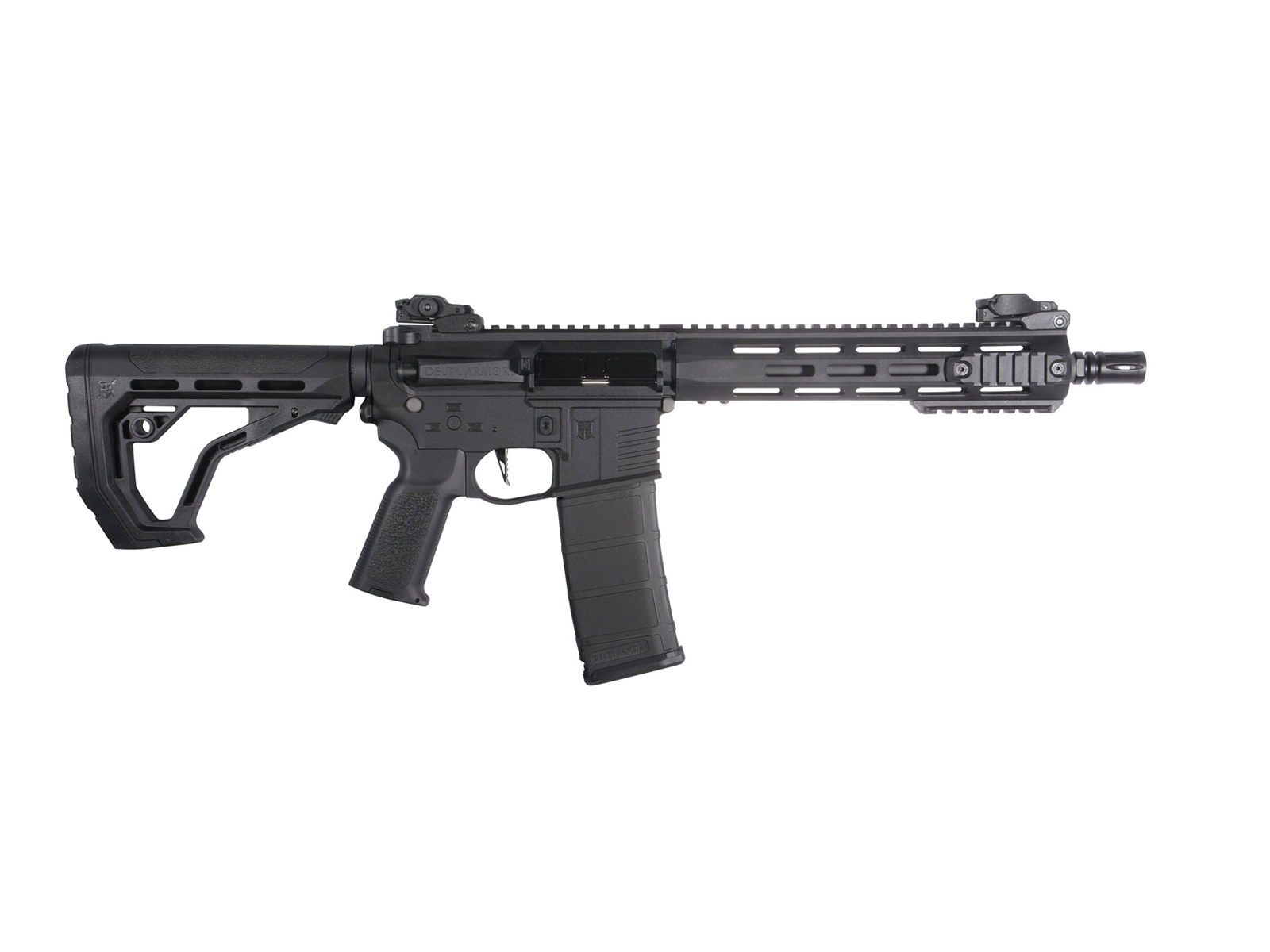 Delta Armory - Eagle M4 AR15 M-LOK 10" Charlie Eagle, SportLine, Sort