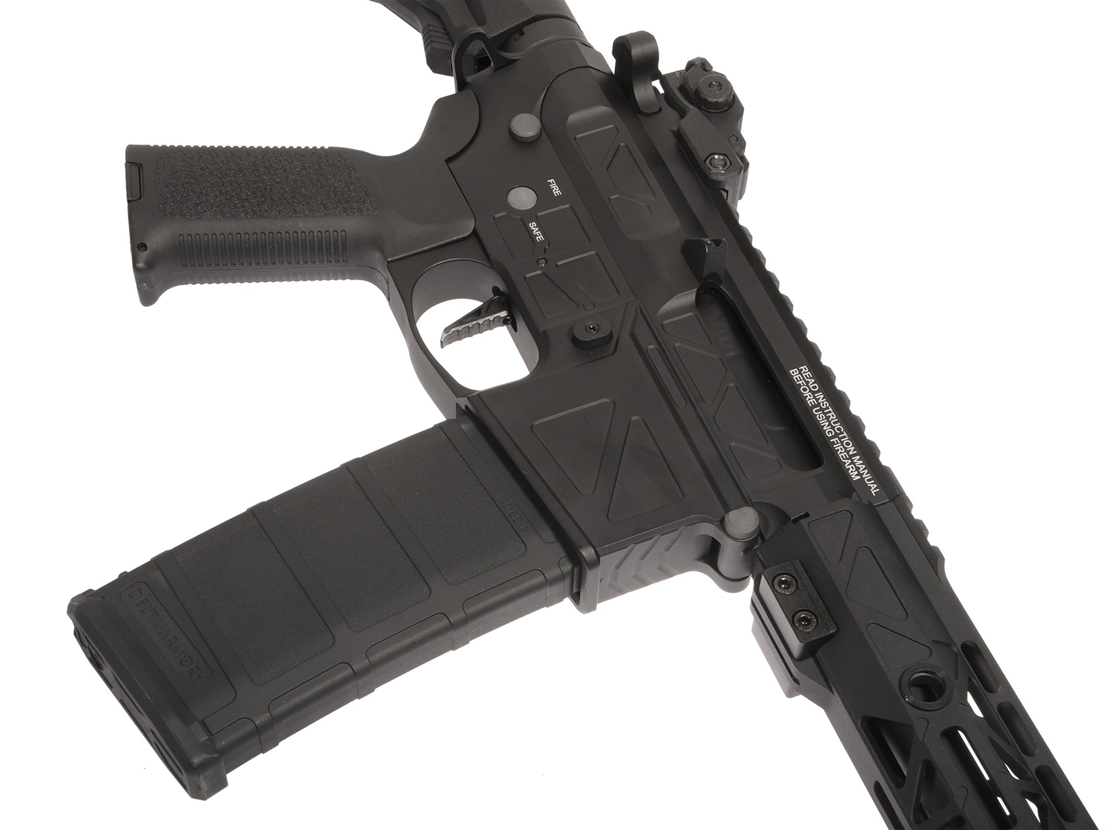 Delta Armory - FREYA R15 M-LOK 7", ProLine, Sort