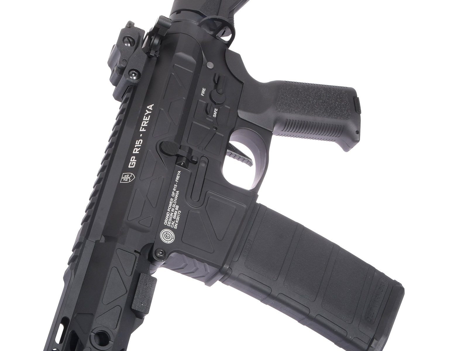 Delta Armory - FREYA R15 M-LOK 10", ProLine, Sort