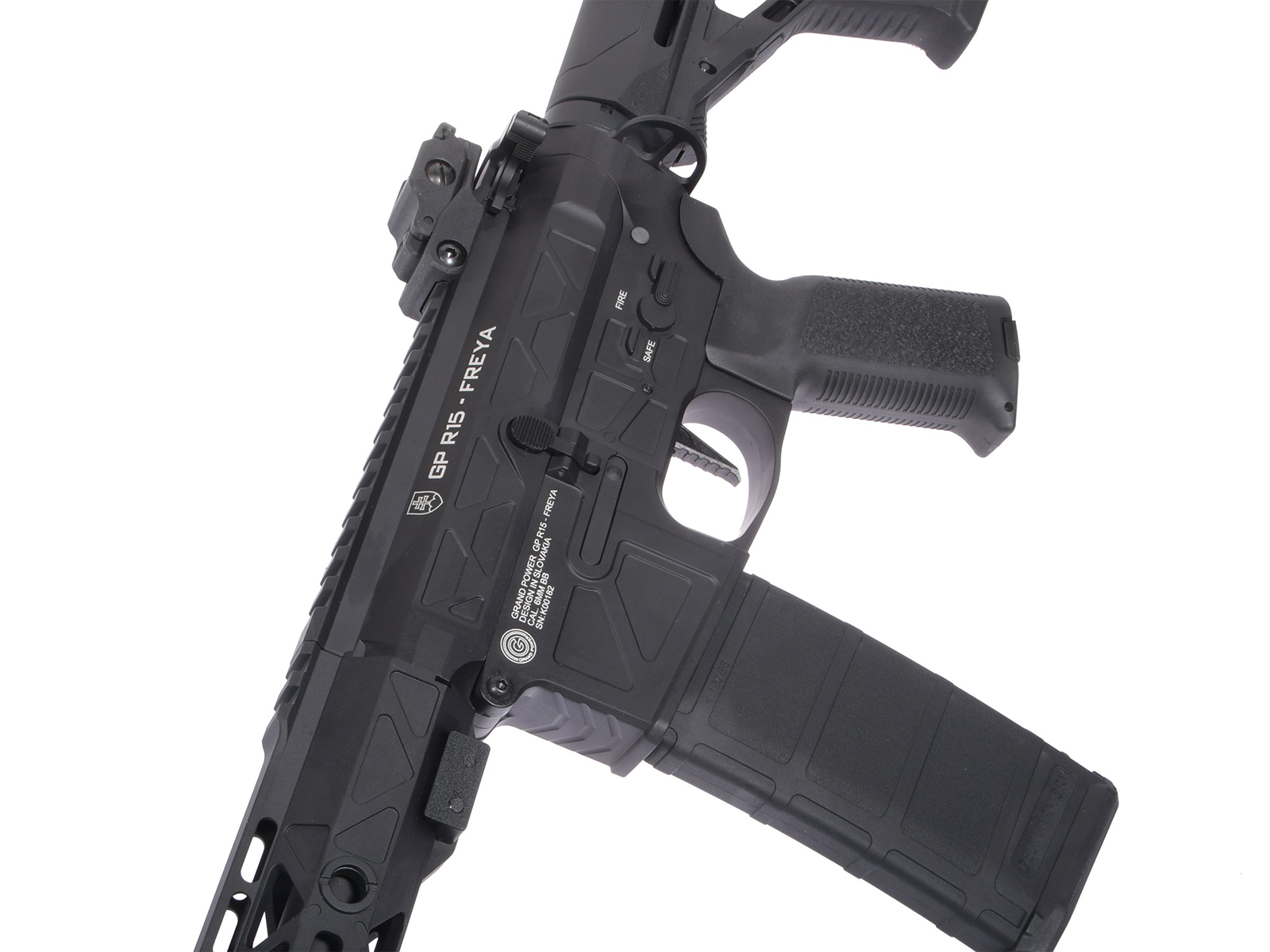 Delta Armory - FREYA R15 M-LOK 13", ProLine, Sort