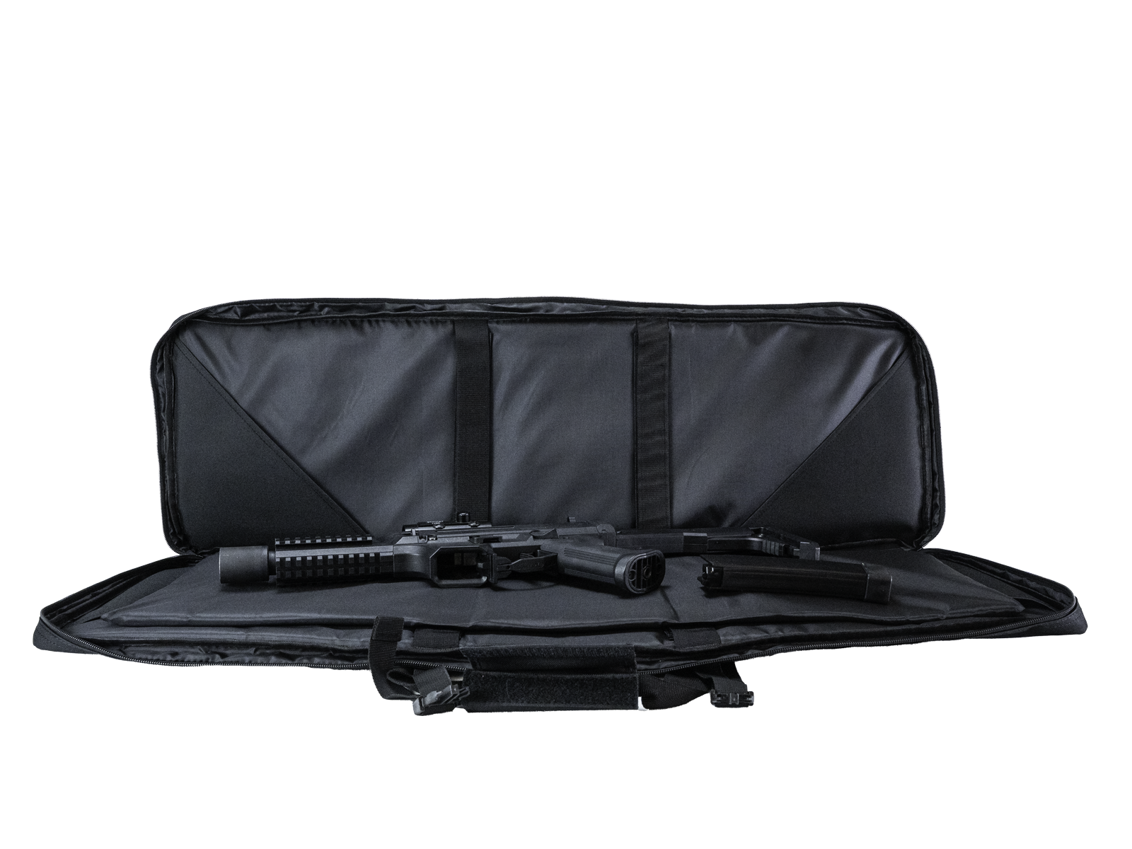 Strike Systems Tactical Dobbelt Geværtaske, L:92 - B:30 - H:7, Sort