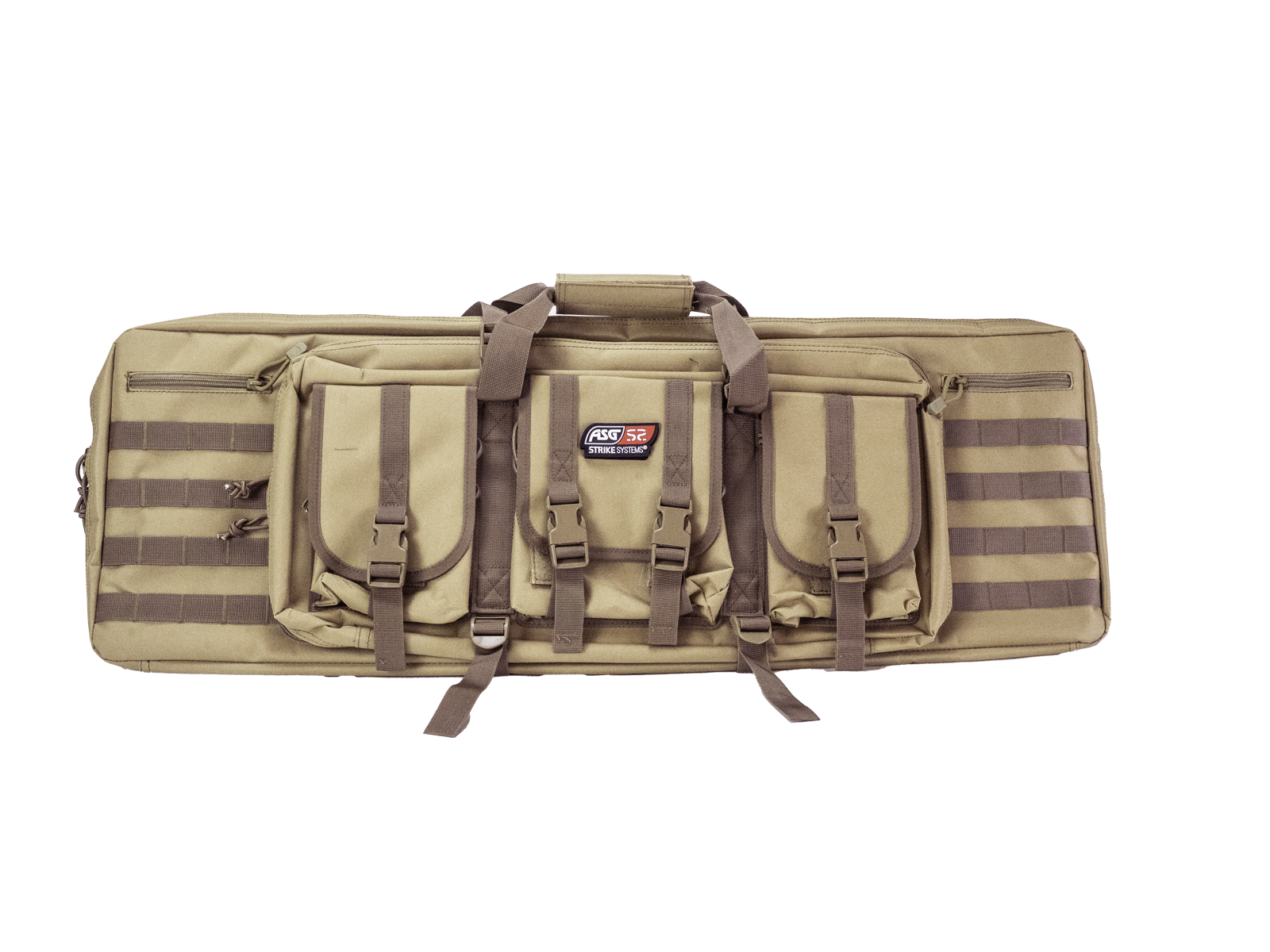 Strike Systems Tactical Dobbelt Geværtaske, L:92 - B:30 - H:7, Tan