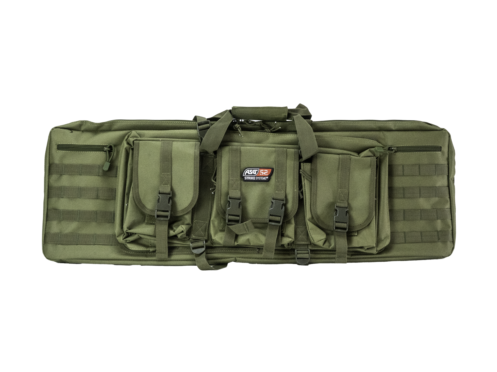 Strike Systems Tactical Dobbelt Geværtaske, L:92 - B:30 - H:7, OD Grøn