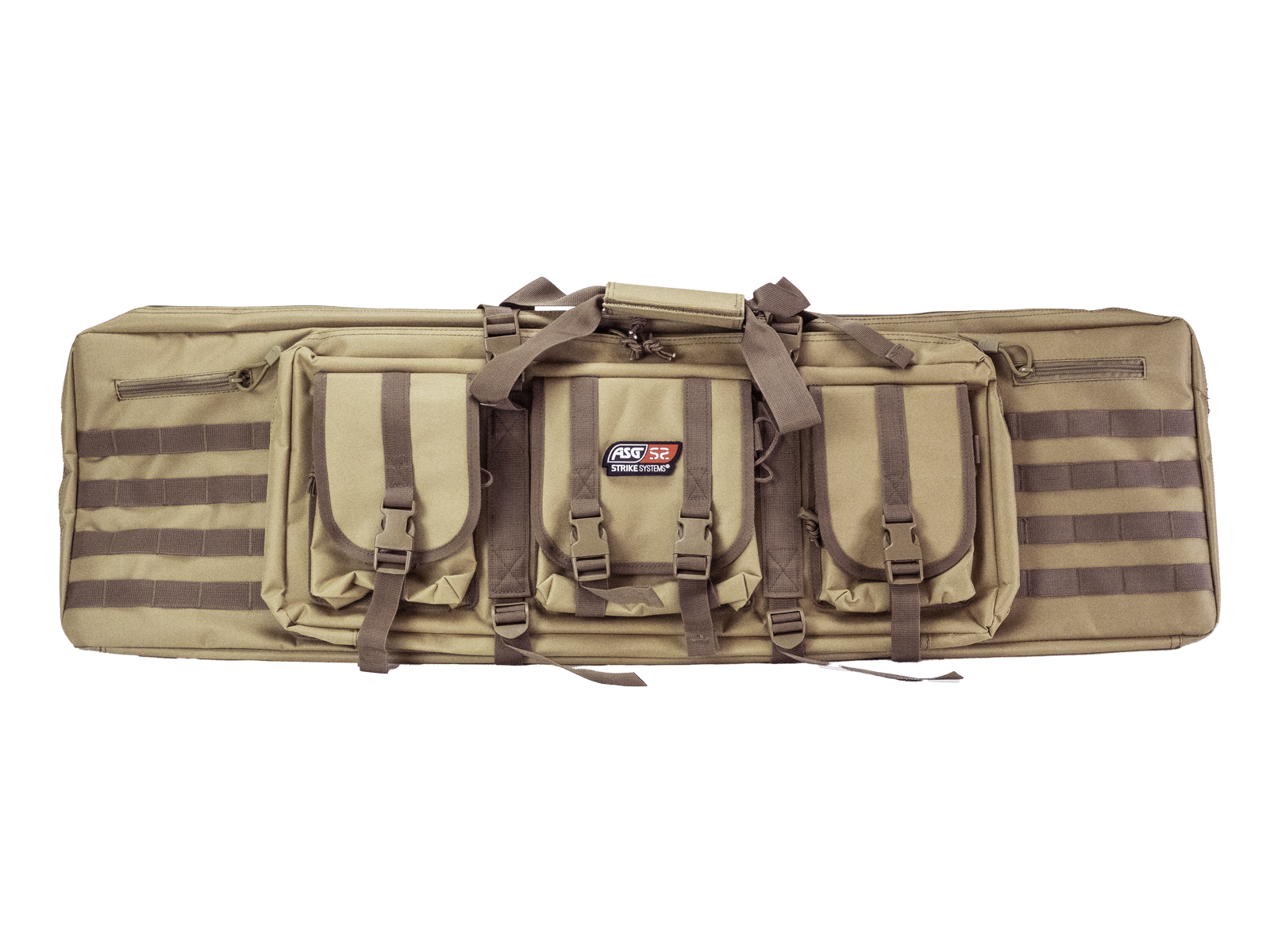 Strike Systems Tactical Dobbelt Geværtaske, L:107 - B:30 - H:7, Tan